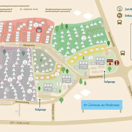 Ferienwohnpark Satteldachhaus Typ 9 Sd 65 Dom wakacyjny Immenstaad am Bodensee
